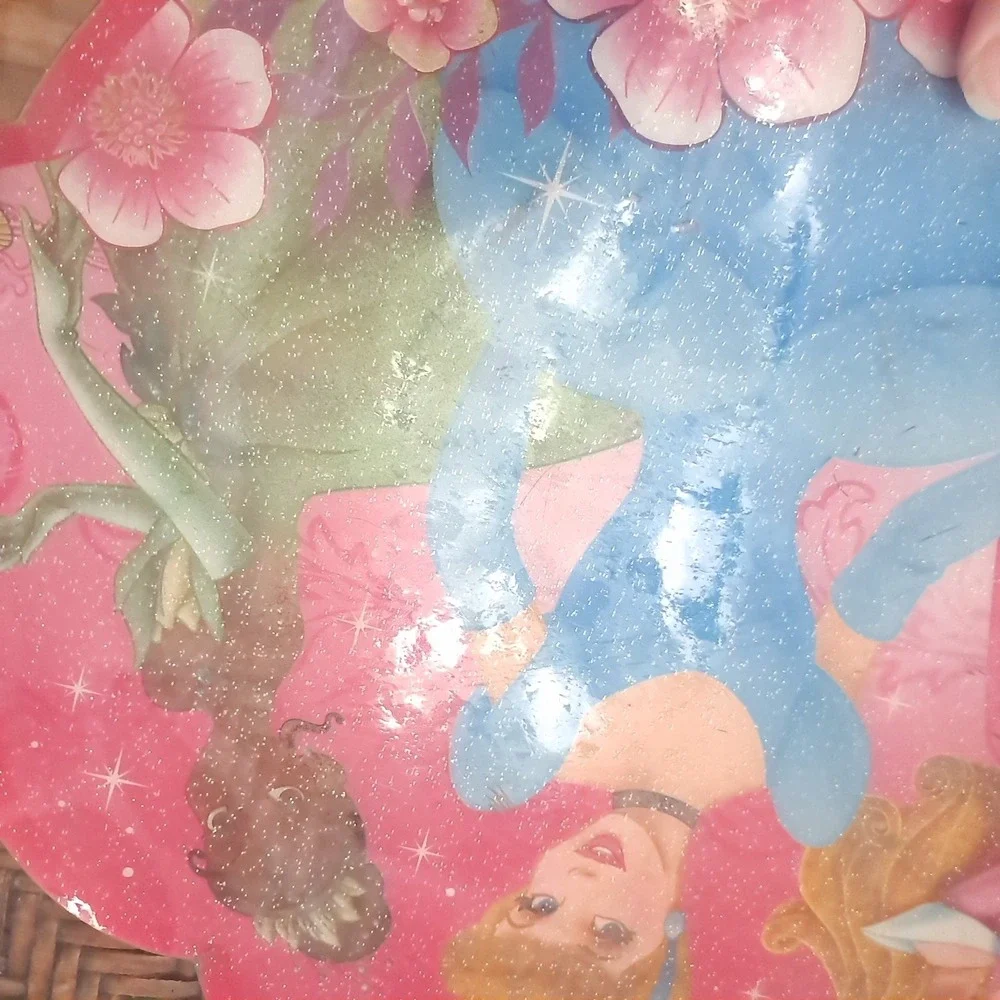 Disney Princess Placemats set 7 Ariel Cinderella Frozen‎ Brave Merida Tinkerbell